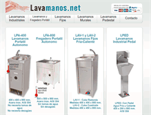 Tablet Screenshot of lavamanos.net